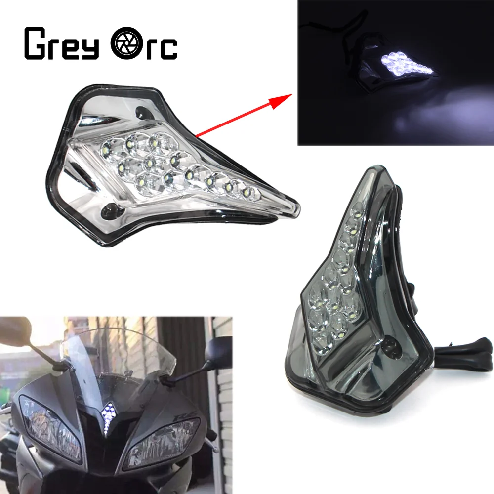 

Motorcycle Front LED Head Light For YAMAHA YZF-R6 YZF R6 YZFR6 2008 2009 2010 2011 2012 Refit Headlight Headlamp Fog Lamp