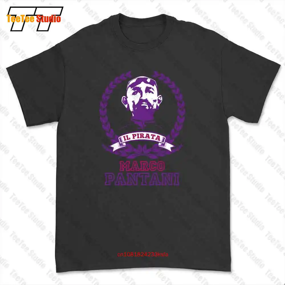 Marco Pantani Ciclismo Campione Il Pirata Cesenatico T-shirt Tee E3W1