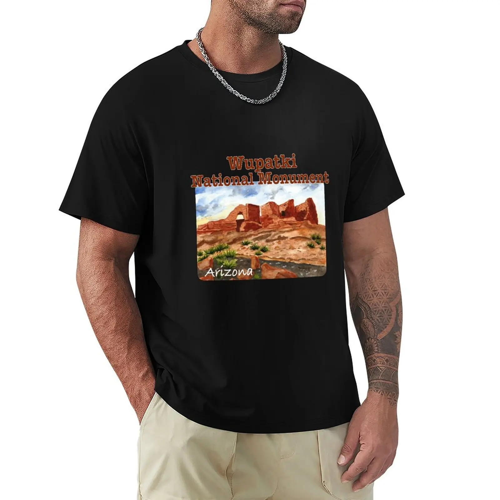 Wupatki National Monument, Arizona T-Shirt man t shirt summer T-Shirt