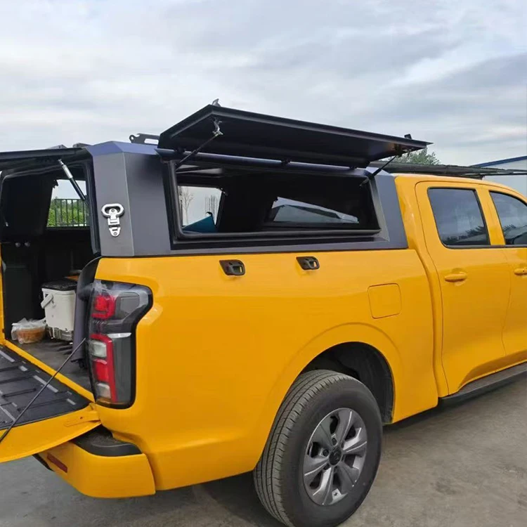 Truck Canopy Pickup Hardtop Topper Camper Truck Manganese Steel Canopy Hardtop Truck Canopy for Great Wall Pore Cannon