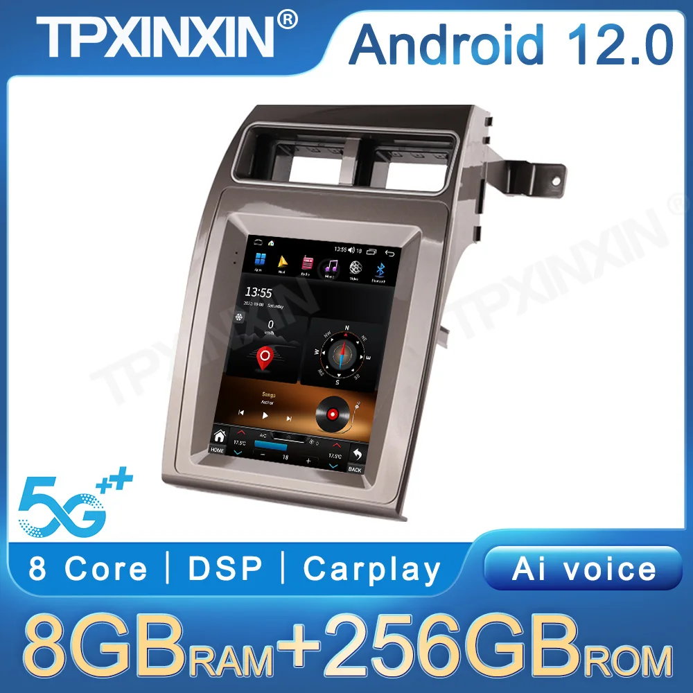 

9.7inch Touch Screen Bluetooth Wireless Radio Android 12 Auto Apple CarPlay Car Multimedia For Audi Q7 Car Accessories Head Unit