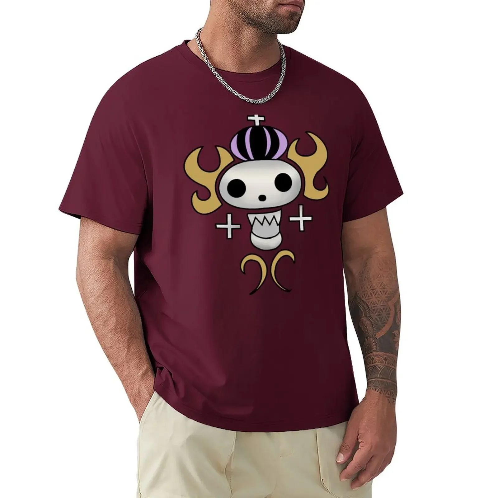 Nami Thriller Bark T-Shirt boys animal print korean fashion anime summer top mens t shirt