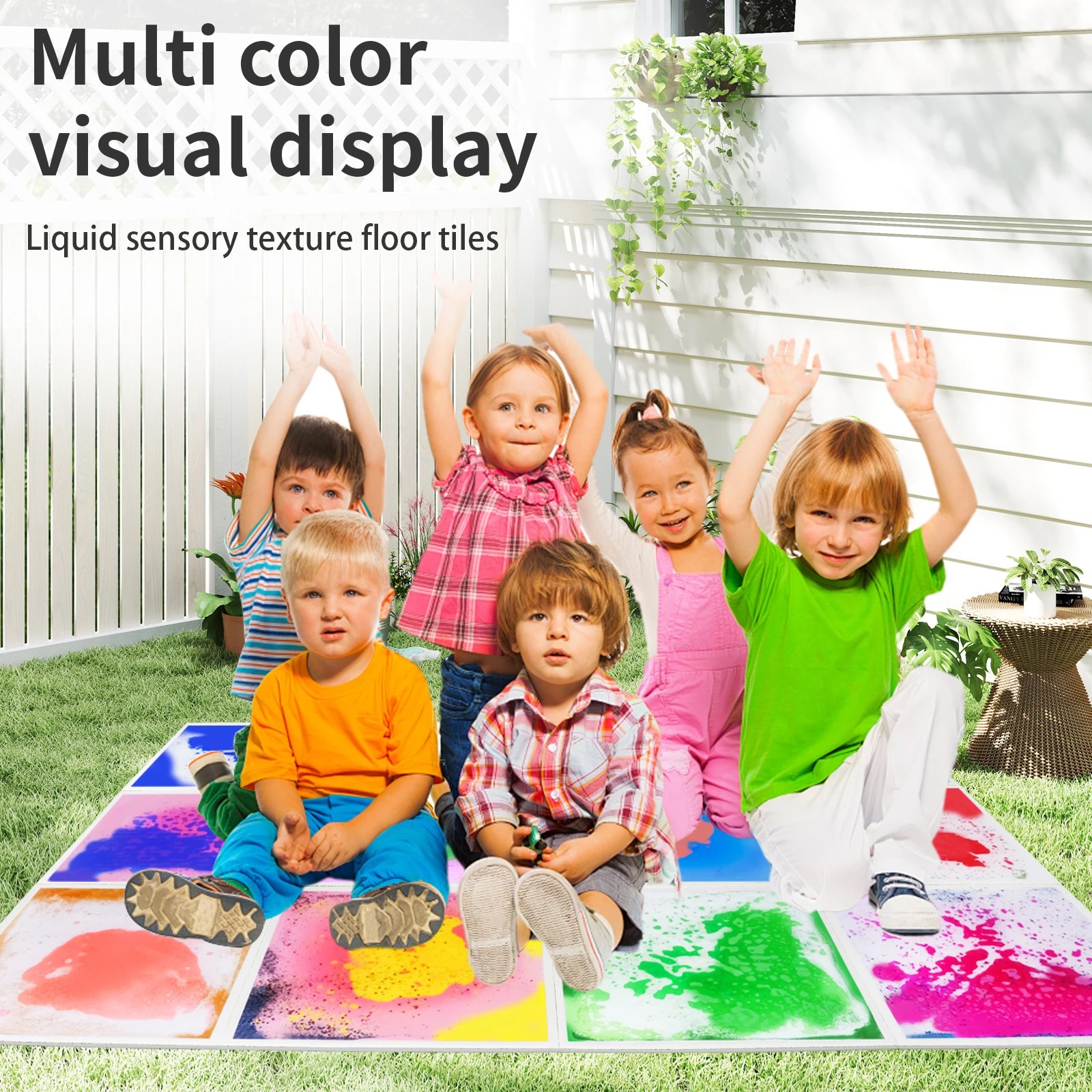 유아용 촉각 매트, 유아 감각 자극물, 야외 감각 놀이 공간, 자폐아를 위한 감각 자극물