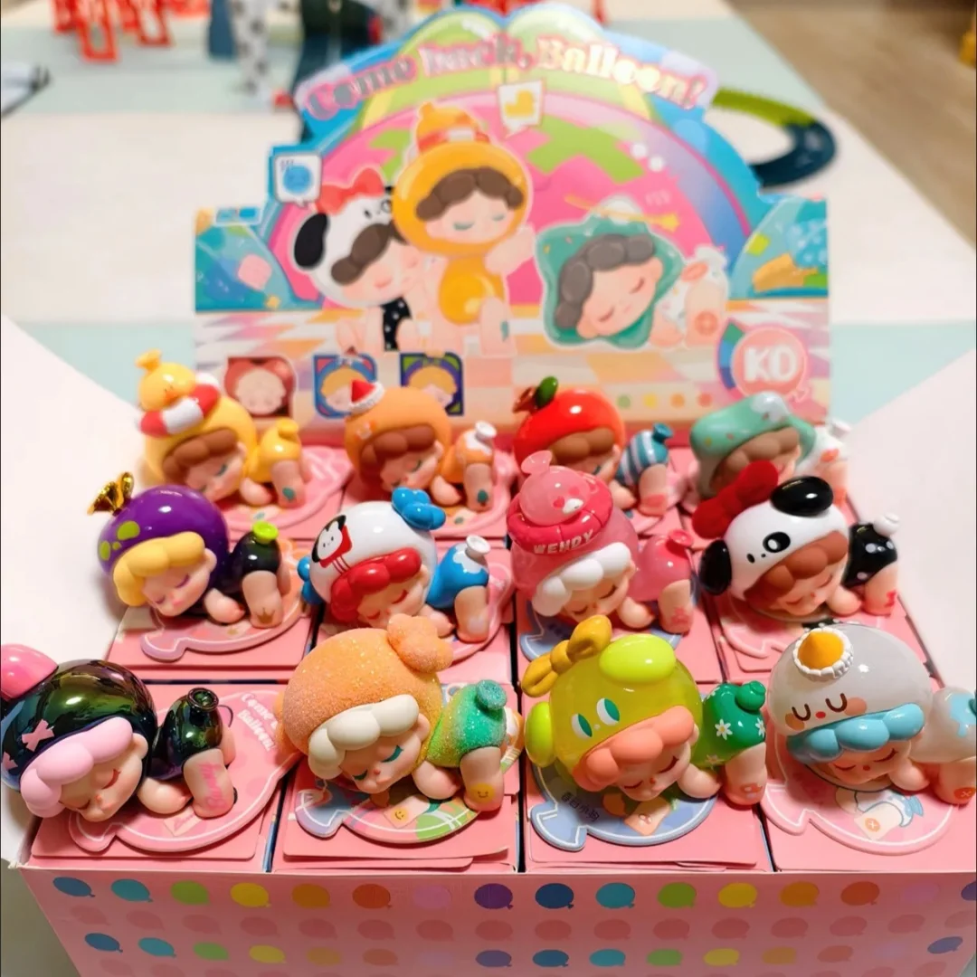 

New Original Wendy Come Back Balloon Series Mini Blind Box Cute Collectible Figure Toy Trendy Blind Bag Gift For Anime Fans