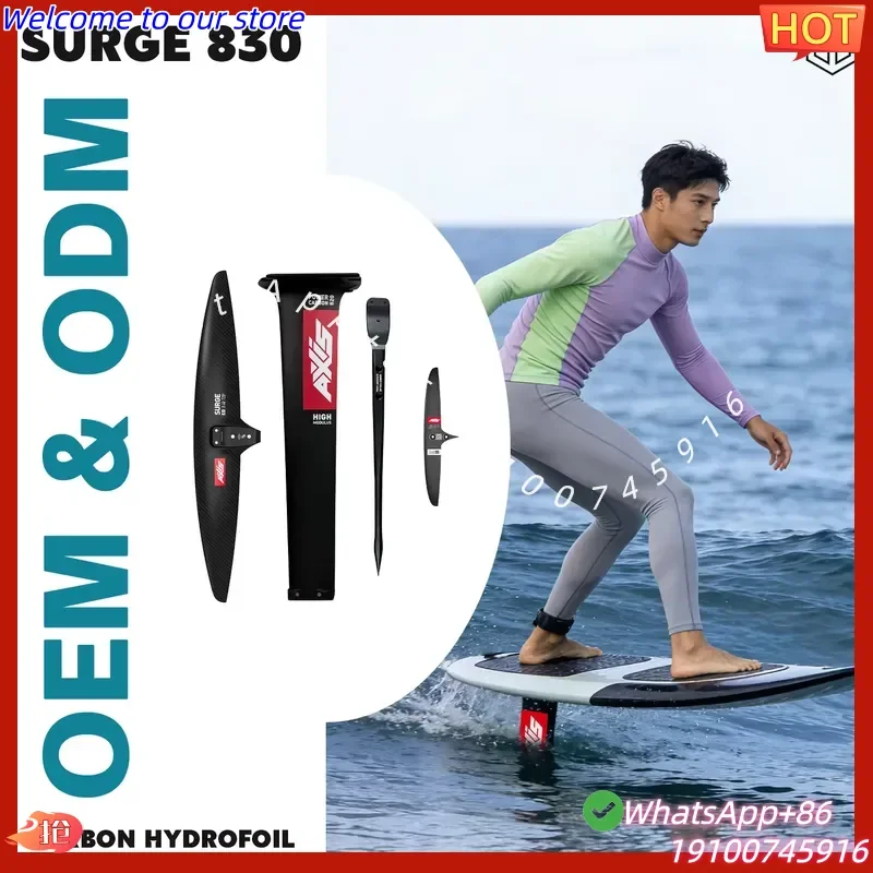 2026Hot Axis Surge 830 High Modulus HM 82 Carbon Mast Wing Board Surfing Wingfoil Surfboard Fishing Kayak for Kitesurf