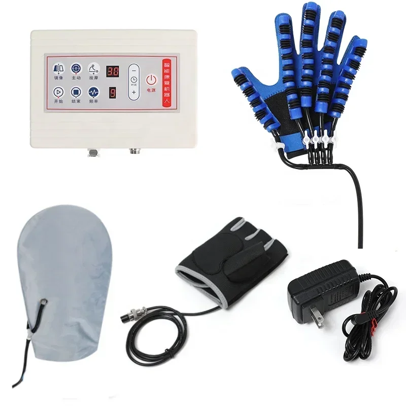 

2023 Hot Selling Rehabilitation Gloves Finger Flexible Training Machine Mirror Gloves