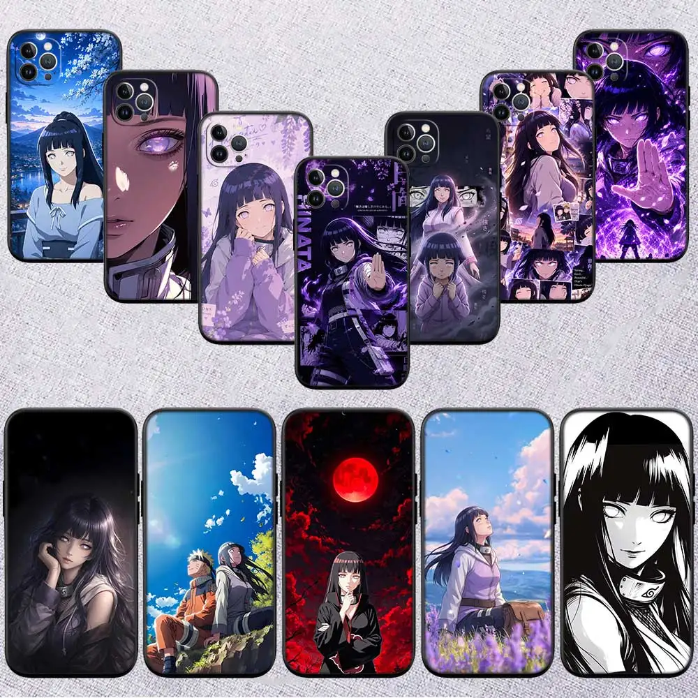 PU30 Naruto Hyuuga Hinata Phone Case for Samsung Galaxy A11 A12 A13 A15 A52S A53 A55 A56 A70 A71 A72 A73 F06 F16 F56