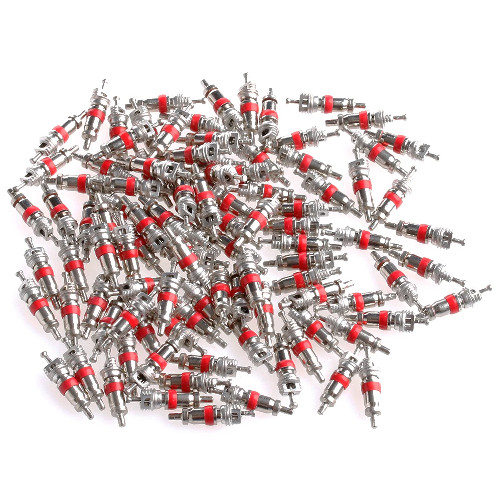 2024 New 100Pcs/Set Car Replacement Tire Tyre Valve Stem Core Part New