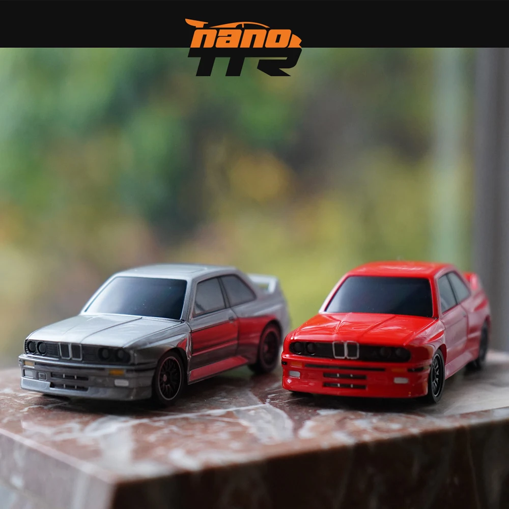 HPI 160990 160991 NANO-TTR 1/64 MINI Electric RC Remote Control On-road Car Desktop Adult Children's Toys