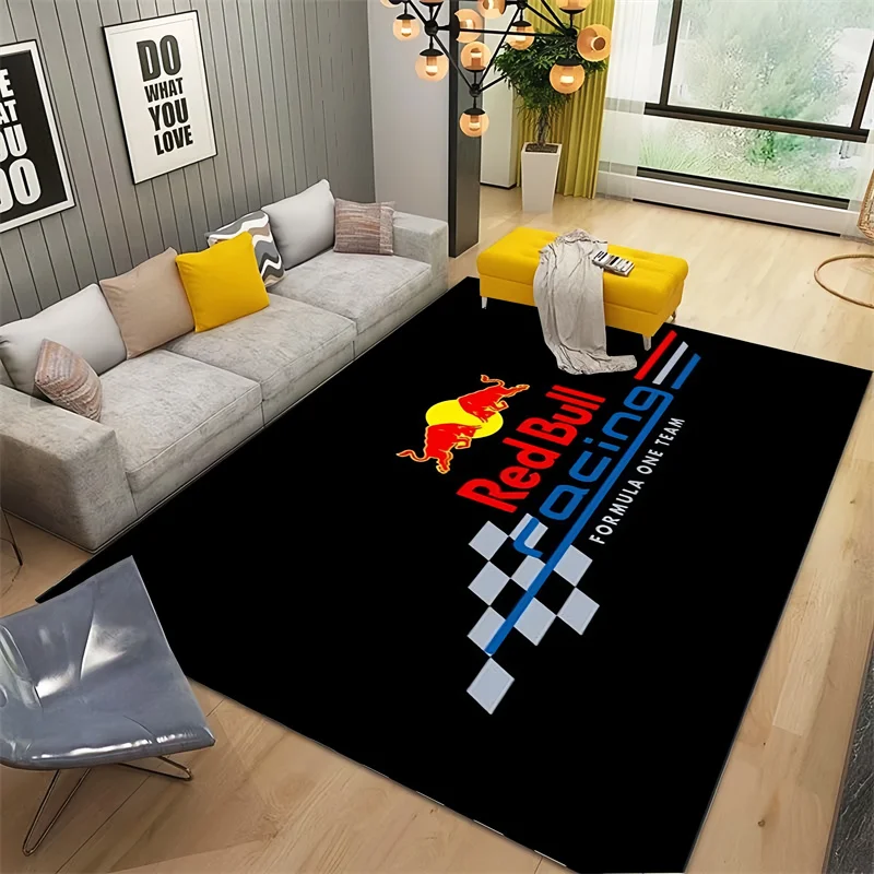 

Chicago Bull Print Carpet Comfortable Retro Creative Living Room Bedroom Sofa Area Rug,Birthday Gift