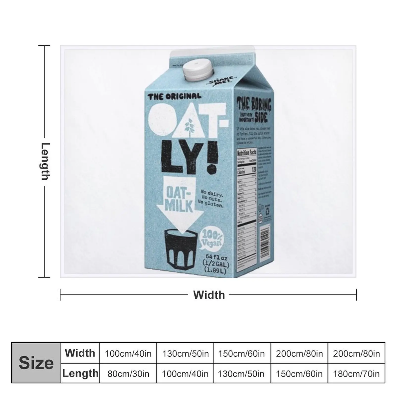 Vegan Oat Milk Throw Blanket Warm warm winter Bed Fashionable Decorative Beds Blankets