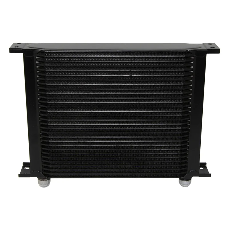 

Aluminum 30 Row AN10 Oil Cooler 248MM 7/8"-14 UNF Universal Engine Transmission MOCAL Style Black/Silver