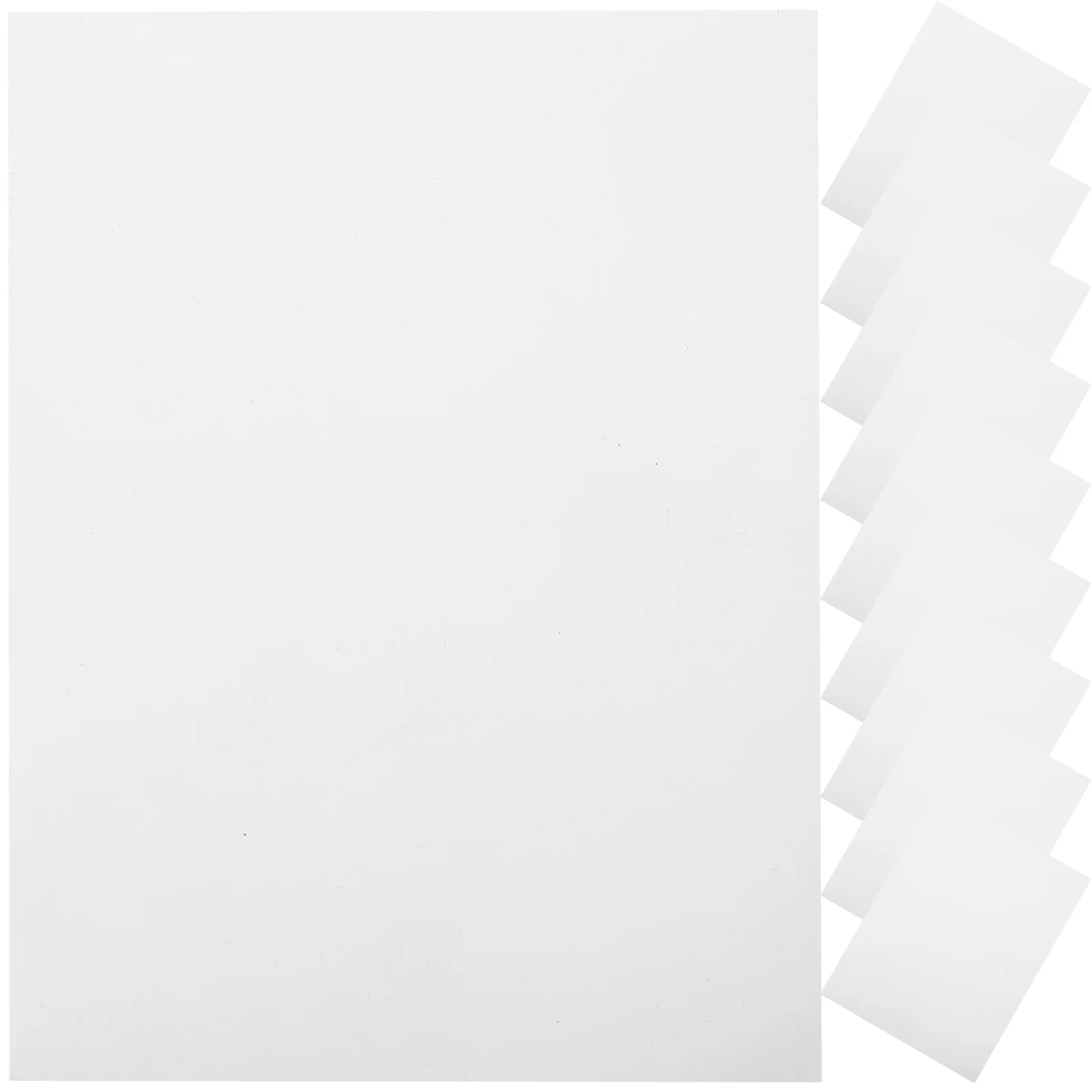 High Viscosity A4 Size Double Sided Tape Sticky Dual Clear Square Stickers Tapes Two Removable Paper Scrapbook