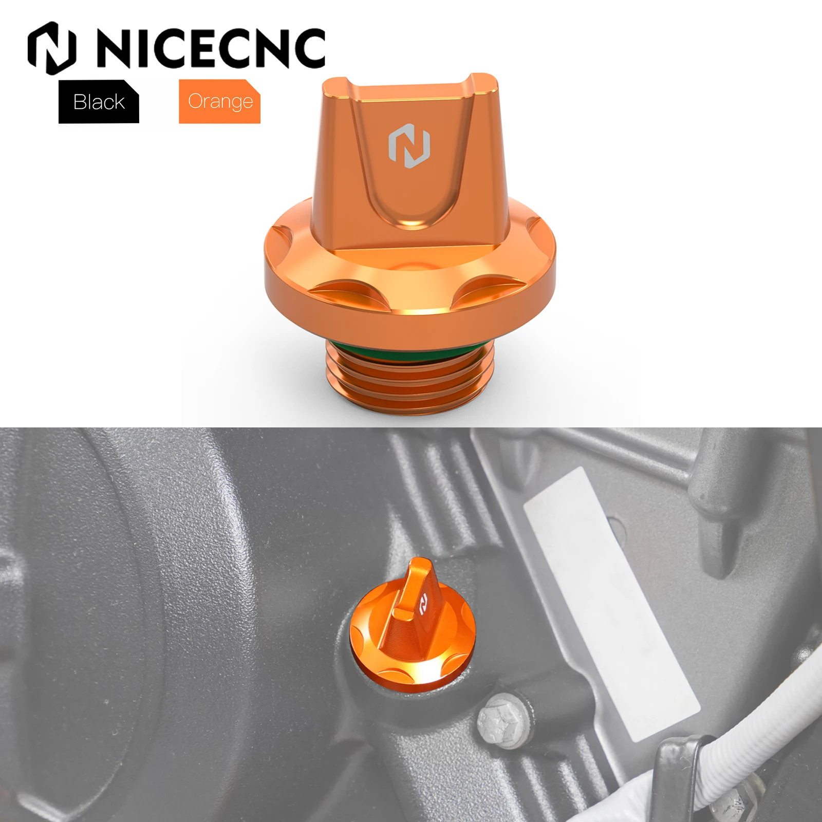 

For KTM 125 250 390 Duke 2024-2025 Engine Oil Filler Plug Cover Cap 390 Enduro R Enduro R 2025 390 Adventure X Adventure R 2025