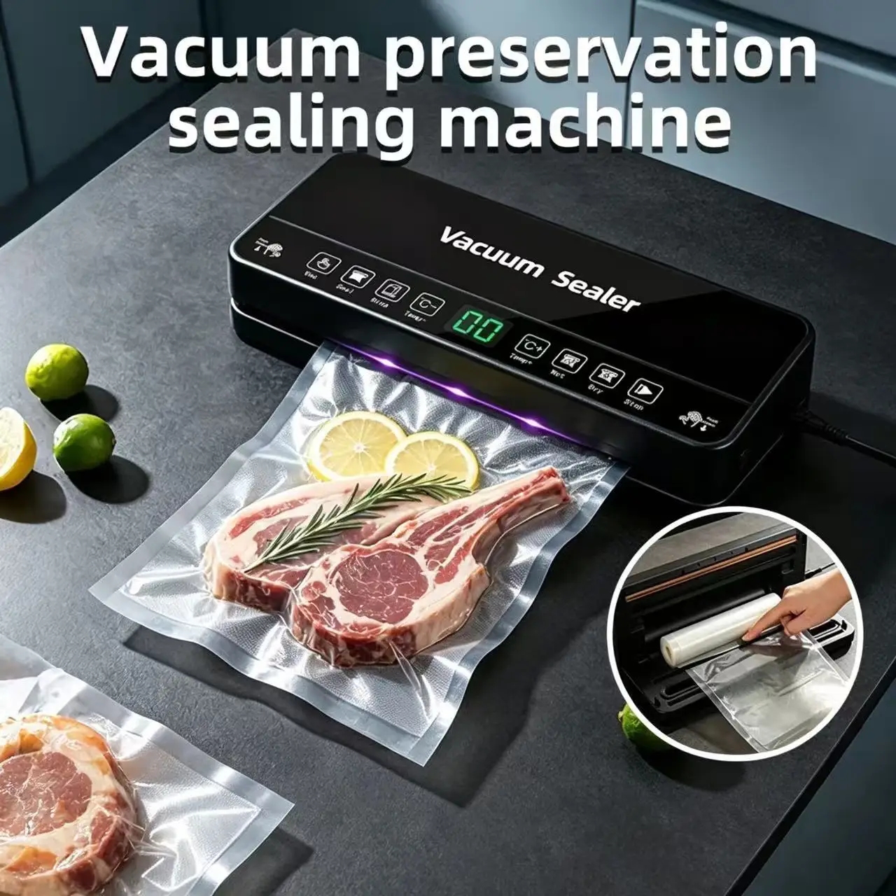 new-popular-roll‑type-vacuum-sealer-machine-home-automatic-dry-wet-mode-food-sealer-with-built‑in-cutter-for-food-preservation