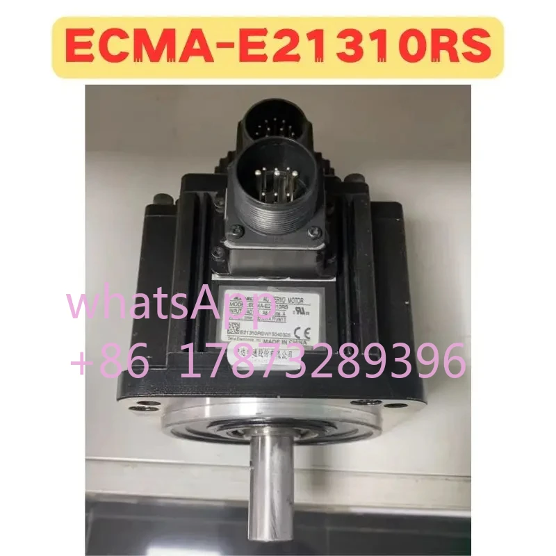 Фото Б/у Серводвигатель ECMA-E21310RS ECMA E21310RS Нормальная функция Протестировано ОК