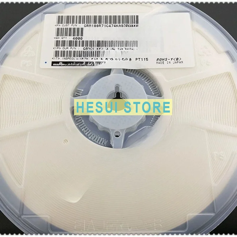 X5R 0603 474K 16V 0.47uF SMD capacitor