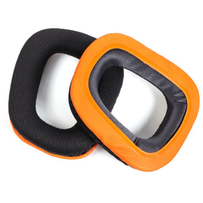 Sostituzione 1 paio di cuscinetti auricolari o fascia per Logitech G930 G430 G231 G431 G331 cuffie auricolari auricolare cuscino in schiuma