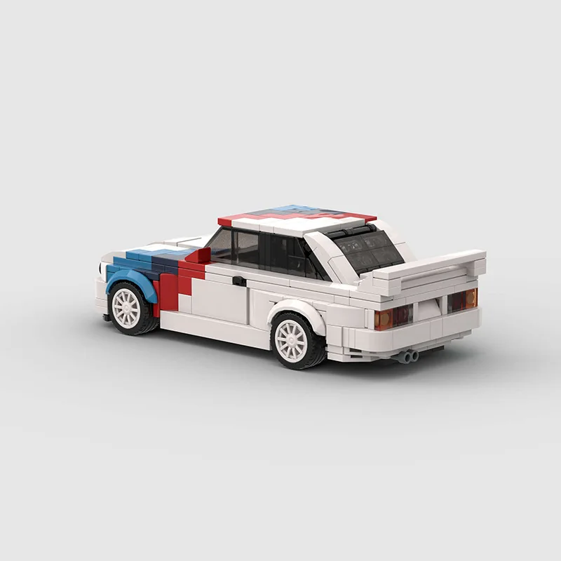 455 sztuk MOC Speed Champions samochód wyścigowy zestawy zabawek budowlanych, modele sportowe zestawy garażowe klocki, klocki DIY zabawki