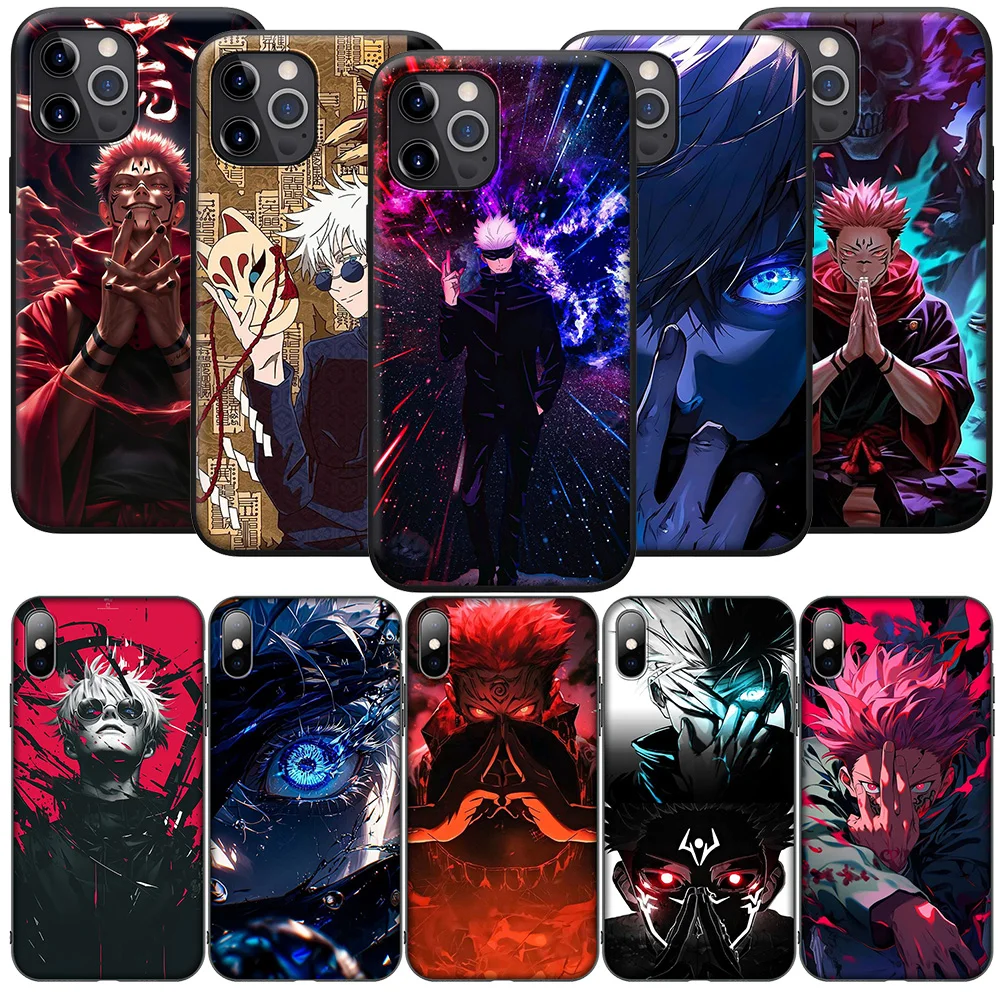 SK10 Anime Jujutsu Kaisen Phone Soft Case for Samsung Galaxy S20 S21 S22 S23 S24 Fe Plus Ultra Lite