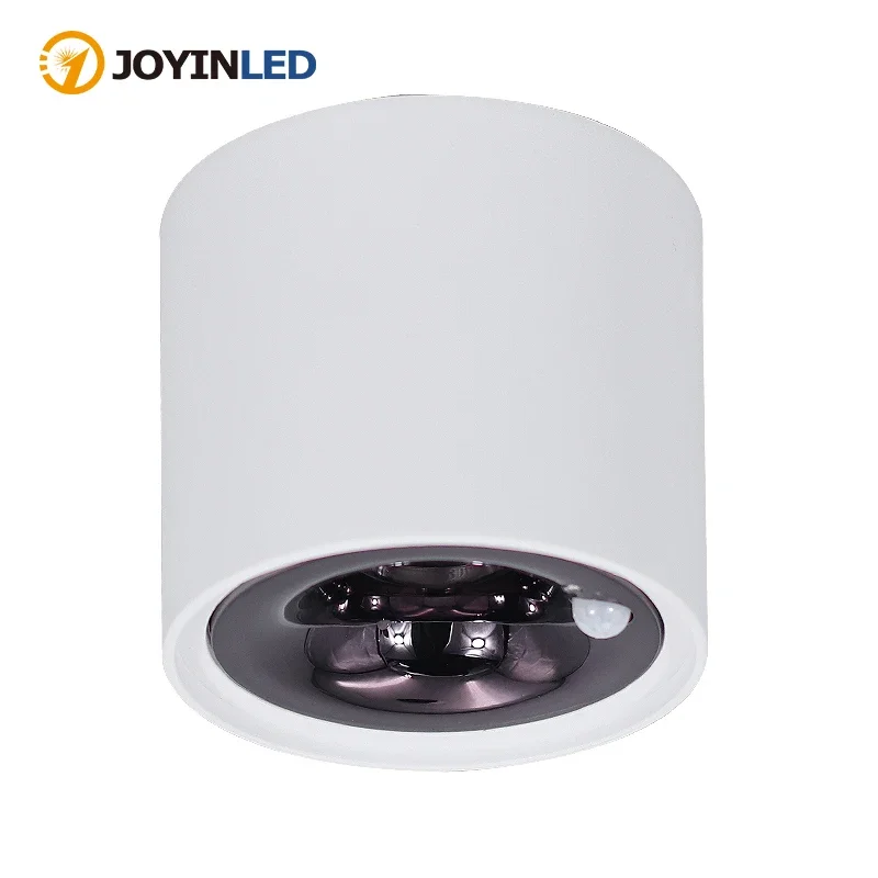 Downlights LED Montado Em Superfície Branca, Iluminação Spot Sensor De Movimento, Sala De Estar, Quarto, Cozinha, Corredor, Decoração De Interiores, 7W