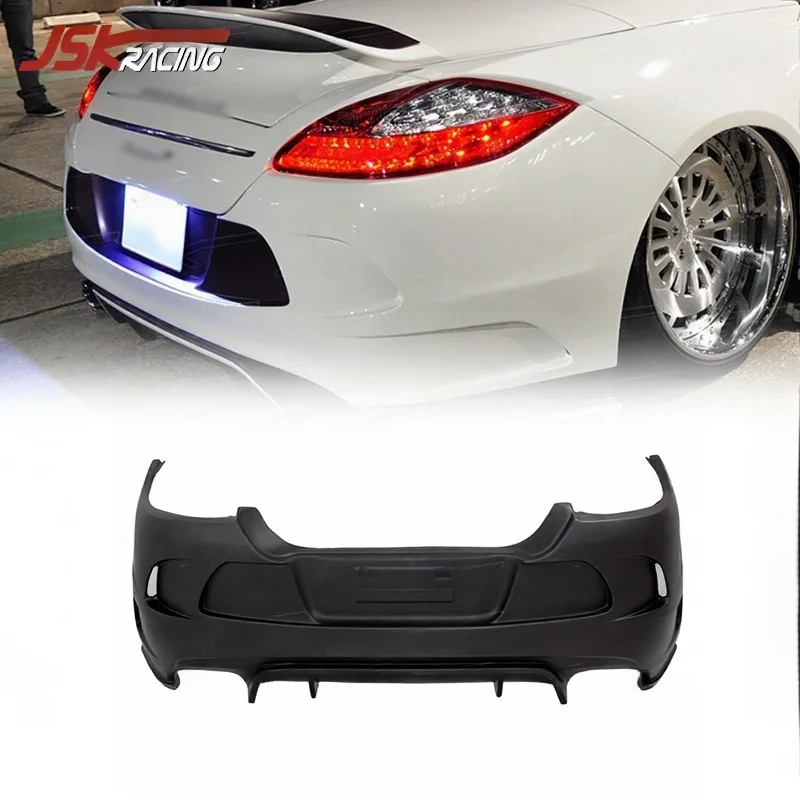 

Glass Fiber Rear For 2010-2013 Porsche Panamera 970.1 Car Bumper Upgrade To F Design Style
