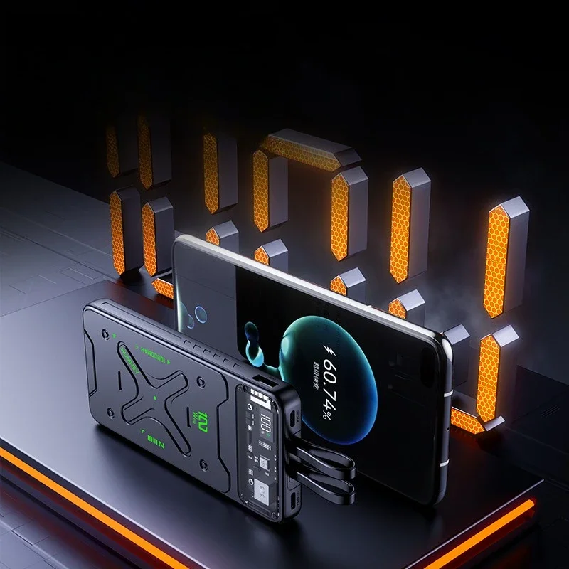 20000 mAh integriertes Dual-Line-Schnelllade-Powerbank-Mobilstromversorgung