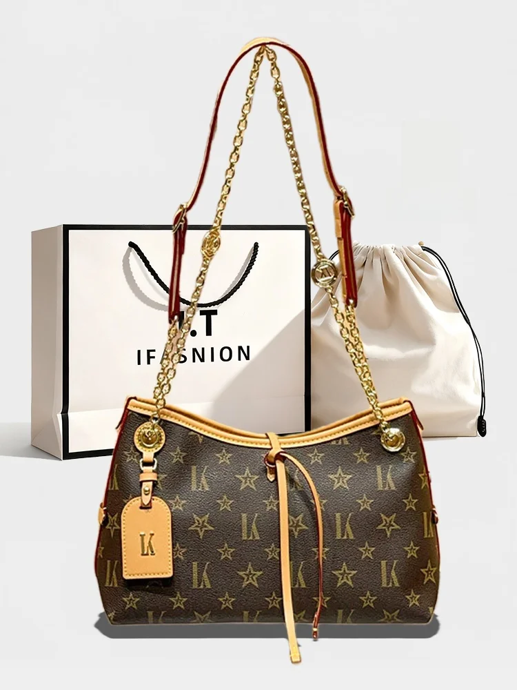 it-classic-brown-leather-tote-bag-2026-new-commuter-versatile-large-capacity-chain-single-shoulder-women's-bag-british-style