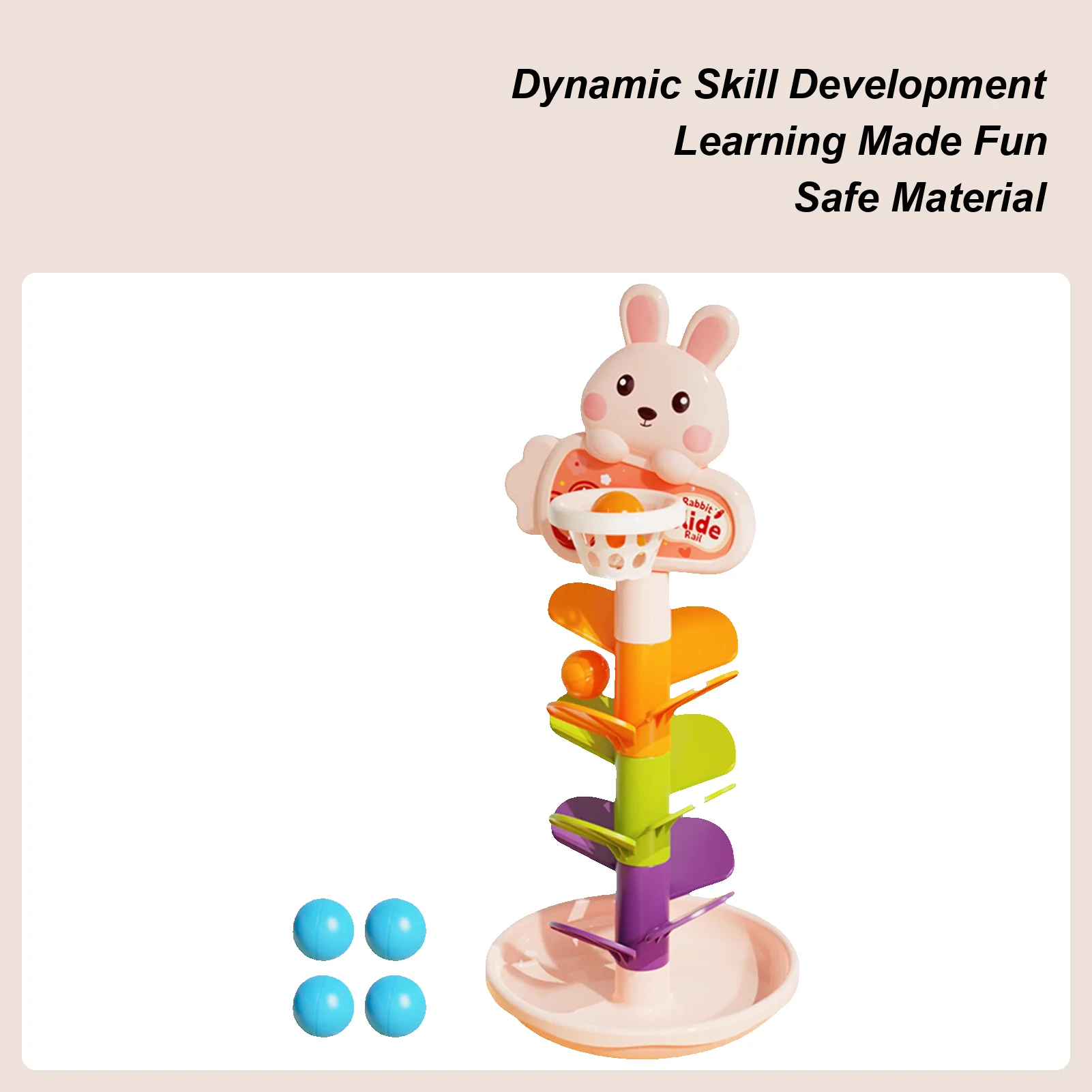 

Башня с мячом Баскетбол Вращающийся мяч Игрушки-капли Игра Трек Вежа Укладка игры Интерактивная рампа Гонки Развивающие игры Обучение