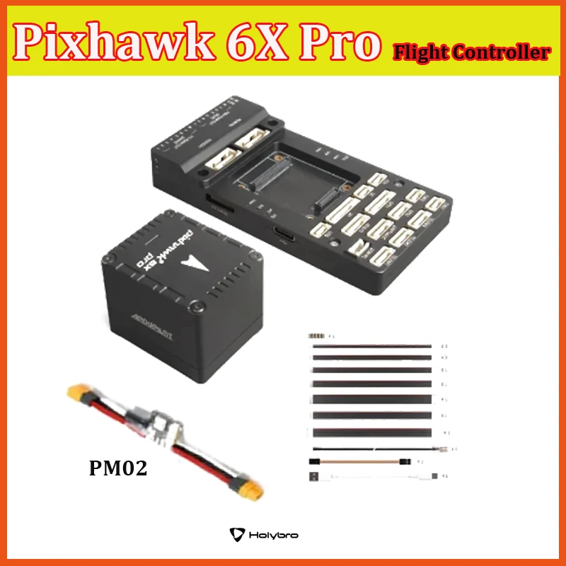 HolyBro Pixhawk 6X Pro Flight Controller for Industrial and Commercial Base PM02D For RC FPV Drone