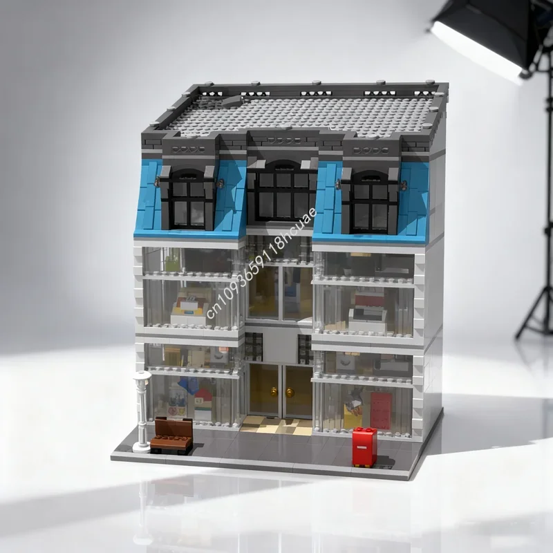 

3464pcs MOC Custom Modular Store Modulared Model Building Christmas Gift Blocks Architecture Assemble Toys DIY Creative Birthday