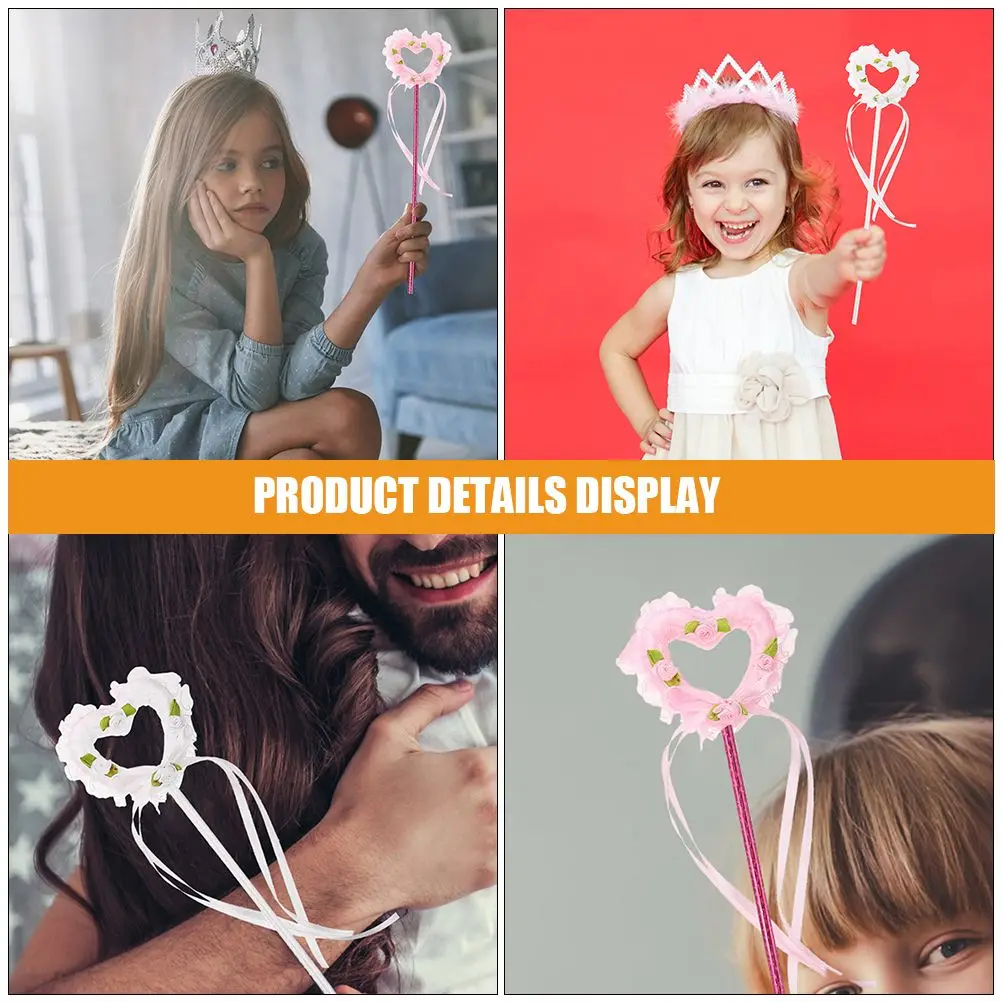 2pcs Fairy Flash Purple White Kids Toys Props Stage Performance Cosplay Halloween Party Favor Dress Up