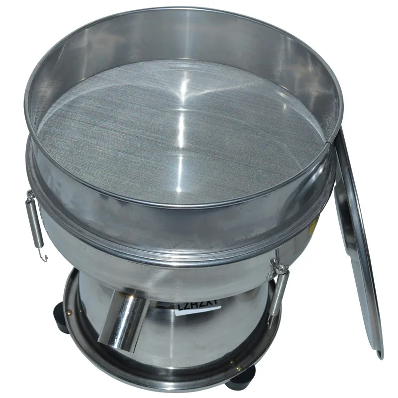 Tamis de médecine chinoise en acier inoxydable, machine électrique vibrante, tamis de ménage en poudre, 110 V, 220V, YCHH0301, 1PC