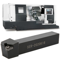 16ER AG60 Blade Insert SER2020K16 CNC Lathe Turning Tool Holder Boring Bar+ Wrench Boring Bar Tool Lathe Turning Tool