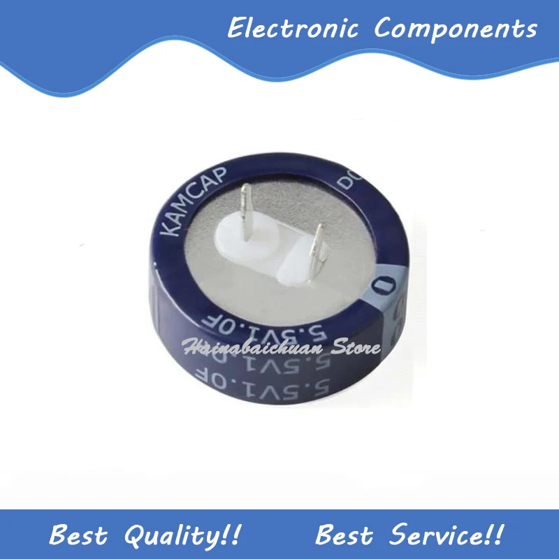 10 Pcs/Lot SE-5R5-D105VYC 5.5V 1F C Type Supercapacitor New and Original In Stock