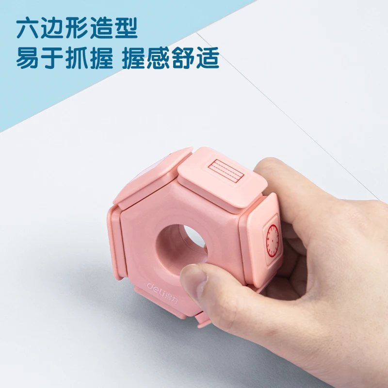 Selo Multifuncional Infantil Deli (grade de caracteres de seis lados)