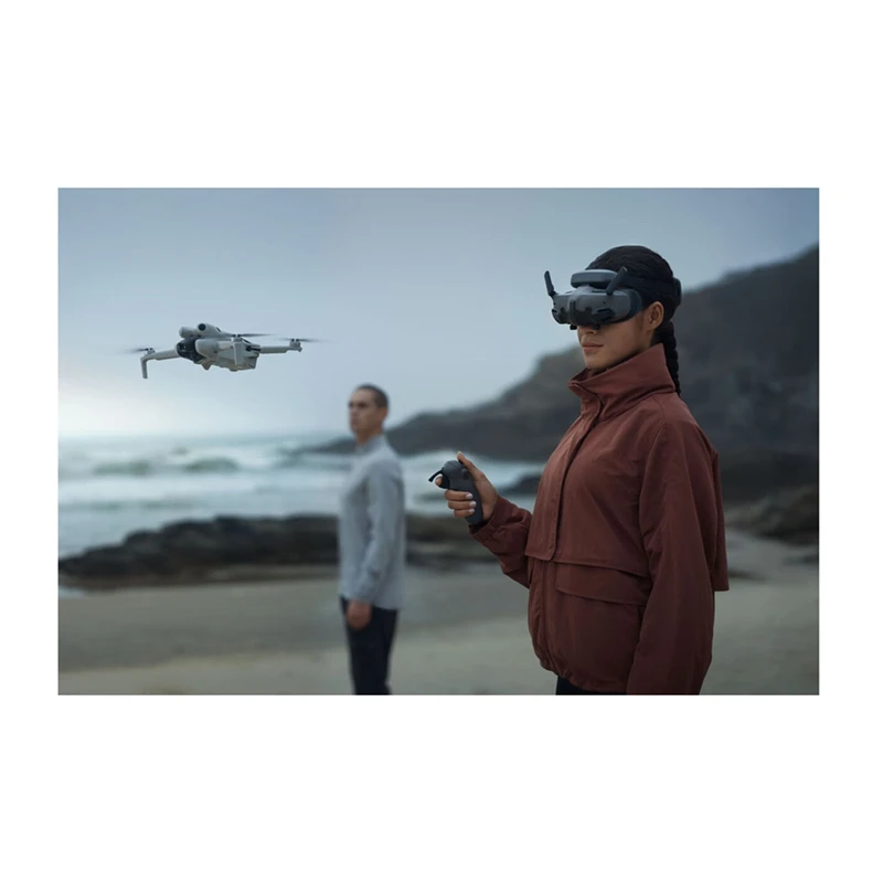 الأفضل لوحدة التحكم الذكية DJI RC Motion 3 FPV مع مؤشر AR للتحكم في الحركة الغامرة لـ Dji Avata 2/Neo/Mini 4 Pro/Air 3