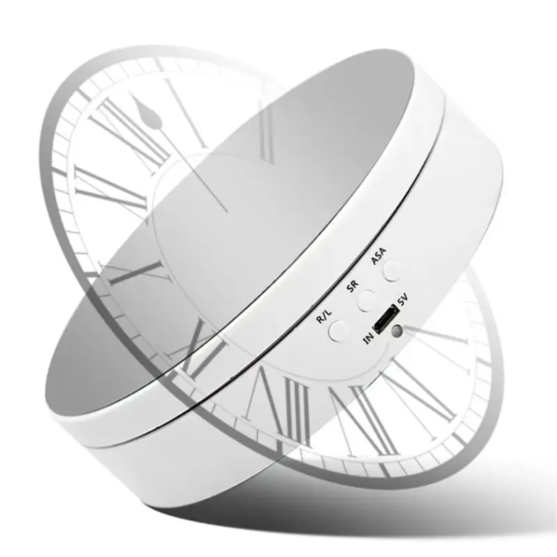Motorised Rotating Mirror Display Stand,360 Degree Turntable, Jewellery Holder,USB Power Supply, Rotating Shooting, Three Speeds image 5