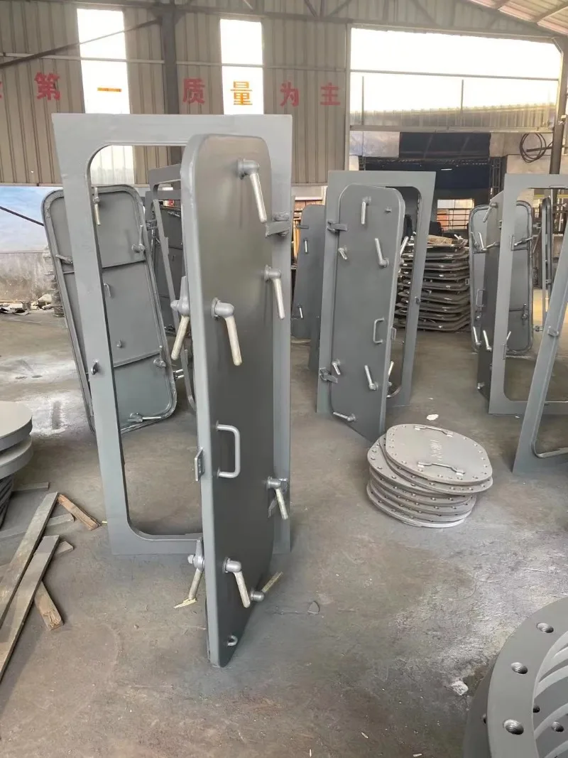CCS Marine Weathertight Watertight Aluminum or Steel Door with Hatch Cover for Ship