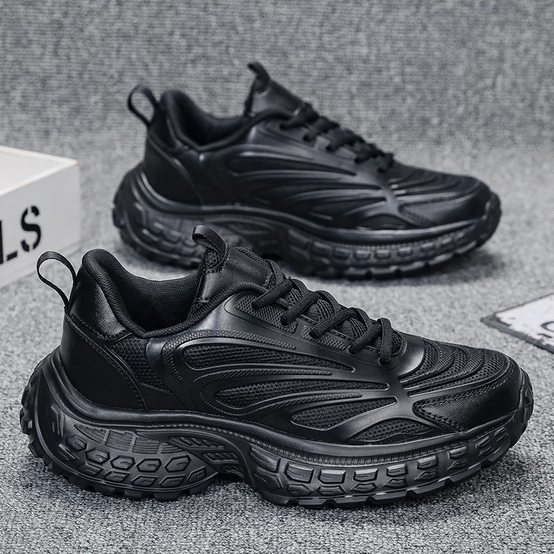 

Men's new speed runing shoes outdoor four seasons wear-resistant breathable comfortable sneakers soft-sole racing sports shoes ﻿