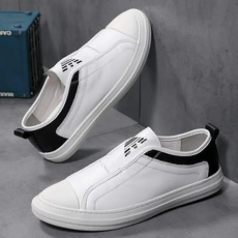 

Men's Casual Fall Sneakers, Fashion Lightweight Comfortable Shoes, Versatile Slip-On Low Top Flats, Big Size Available