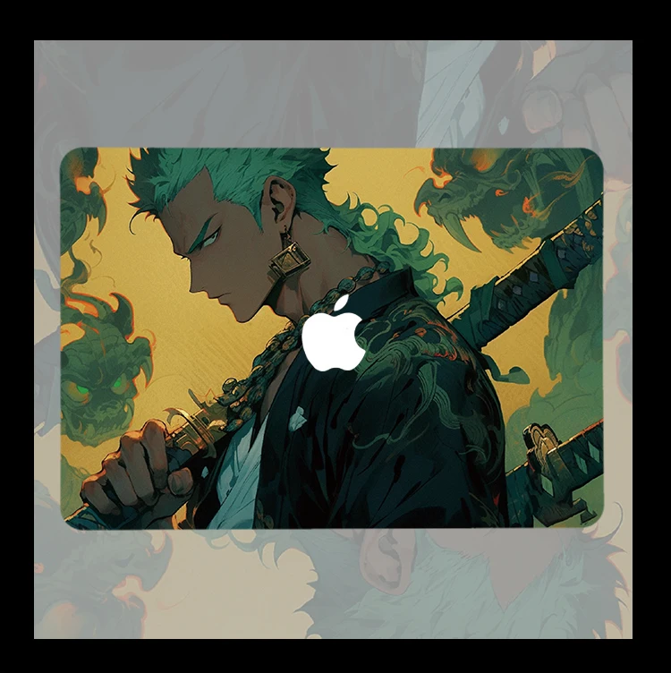 

Roronoa Zoro Anime One Case A2681 for Apple Macbook Air M2 M1 Pro 13 14 16 Mac Hard Shell Retina A2681 A2337 A2338 Laptop Cases