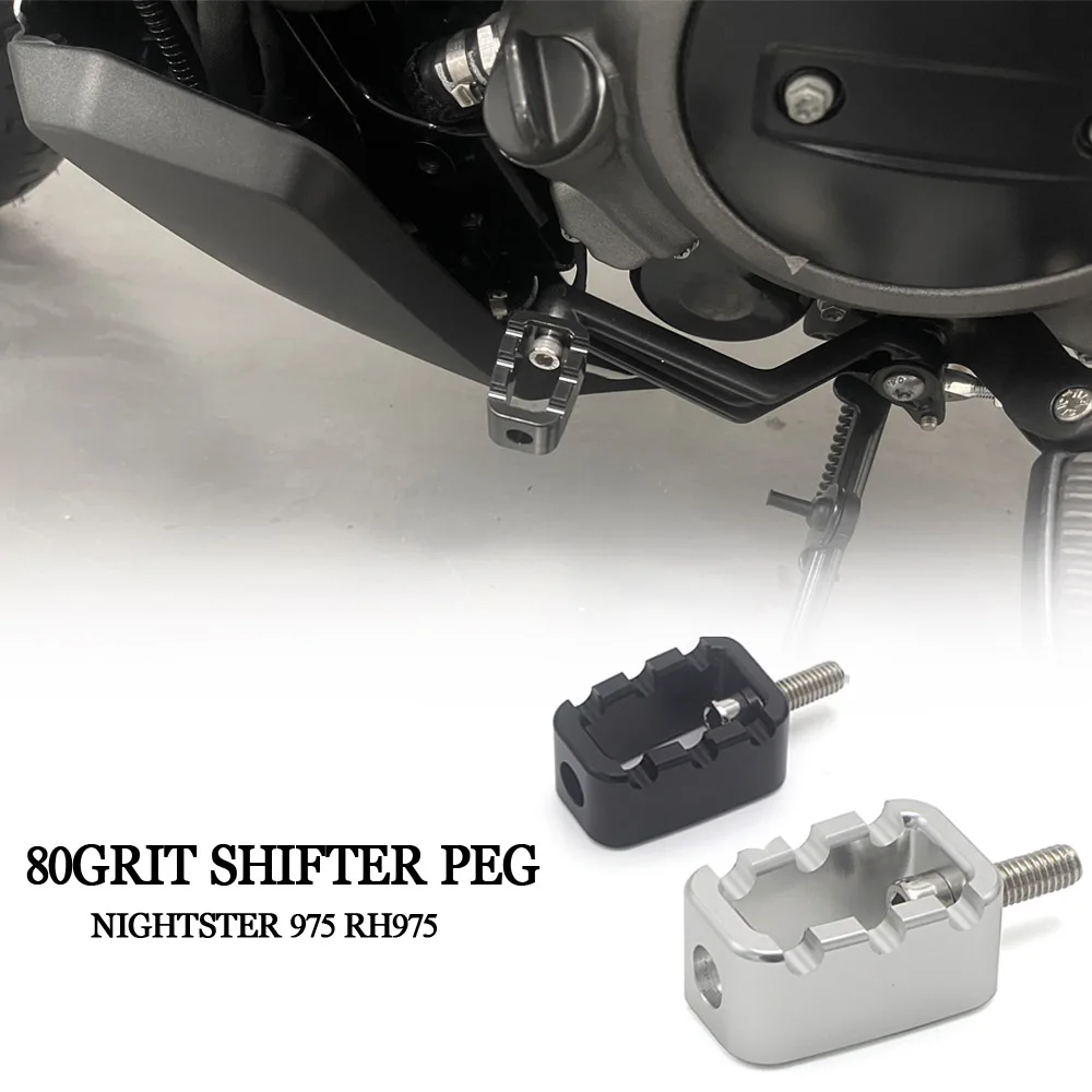 

New Motorcycle 80 GRIT Shifter Peg Foot Peg For Harley Nightster 975 RH975 Nightster RH975 2022 2023