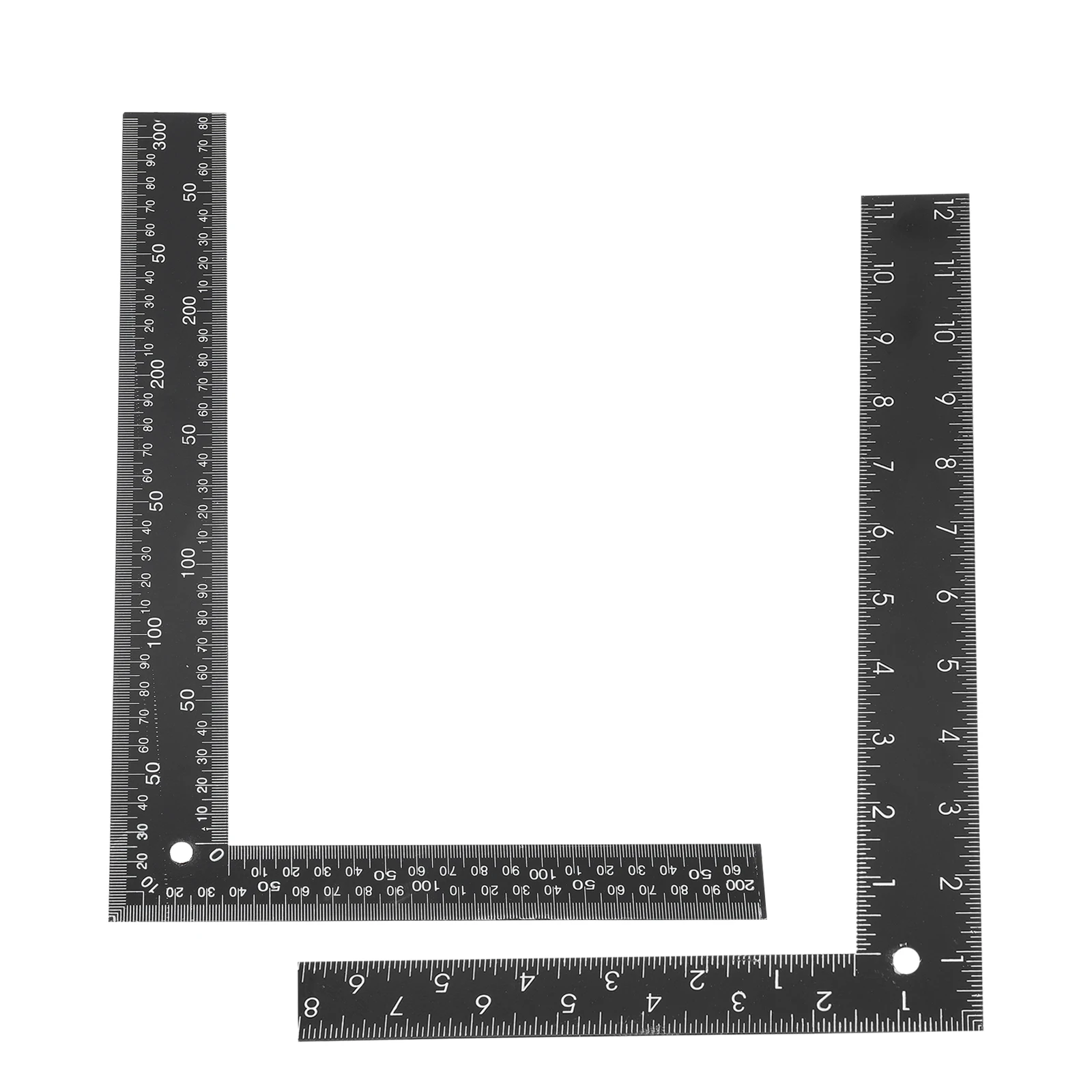 

2pcs L-Shaped Square Steel Angle For Engineering Woodworking Portable Measuring Tool 90 Degree Carpenter Ruler Durable