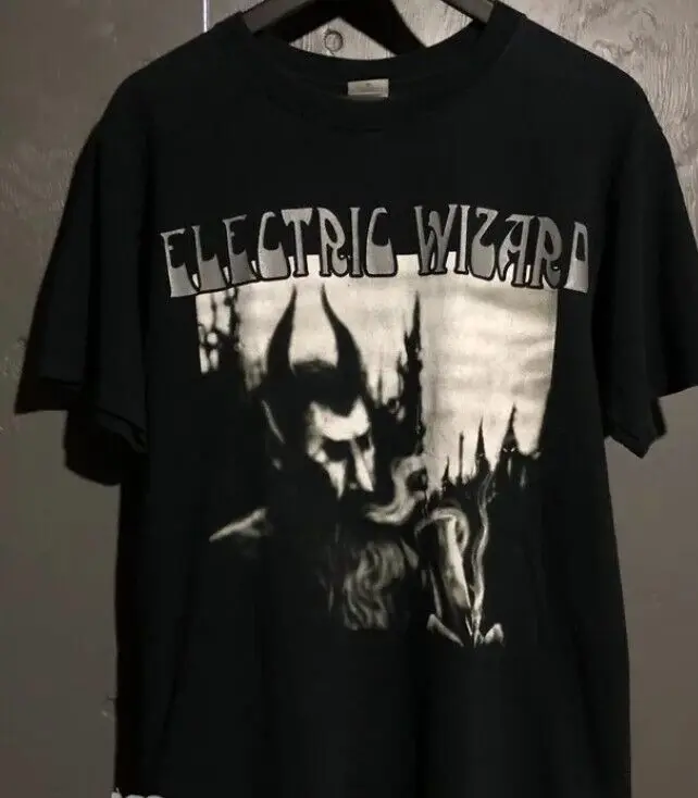 Reprinted Electric Wizard Dopethrone Anvil T-Shirt year 2000 TE3252