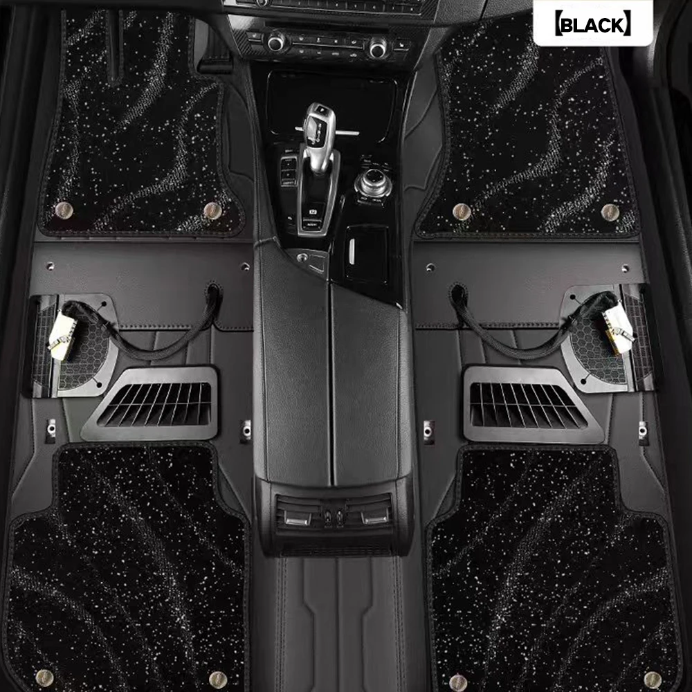 

MINGN Floor Mats for Mercedes Benz All-Weather Car Mats，Anti-slip Backing & Driver Heel Pad Double-wrapped Car Carpet