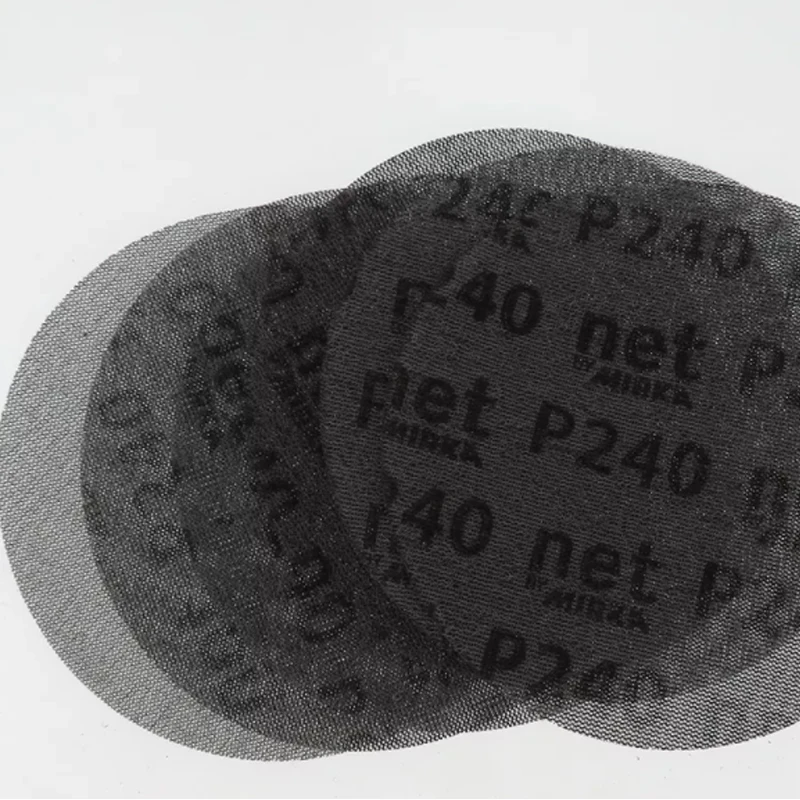 Ban Đầu Lưới MIRKA Giấy Nhám 6 "150Mm Nhám DustFree Chống Dính Thô Và Bằng Nylon Tốt Có Mạnh Mẽ cắt