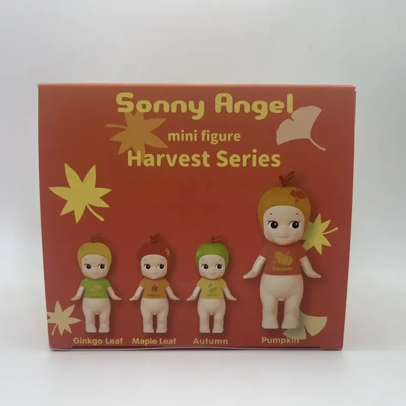 

Мини-фигурки Sonny Angel, серия «Осенний урожай», тыква, кленовый лист, слепая коробка, украшения, куклы, фанаты, сюрприз, подарок на день рождения, Рождество