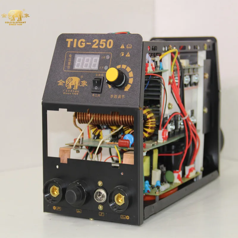 GOLDEN ELEPHANT DC INVERTER TIG WELDING Machine Argon Welding Equipment 250 Welder of Tig Machine AC Motor 220V/380V 250A/20V 12