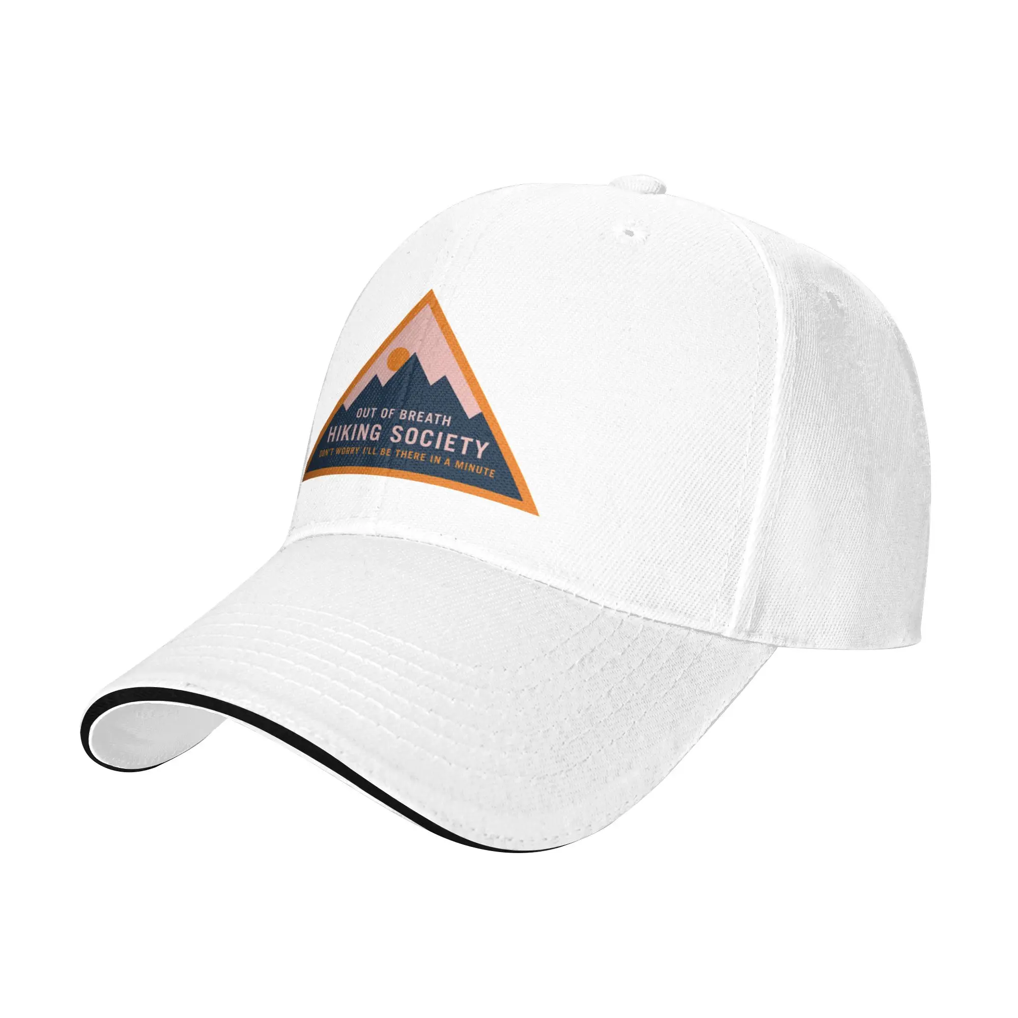 Out of Breath Hiking Society - Scout Triangle Sticker Gift For Children Men Women A Baseball Cap Hat